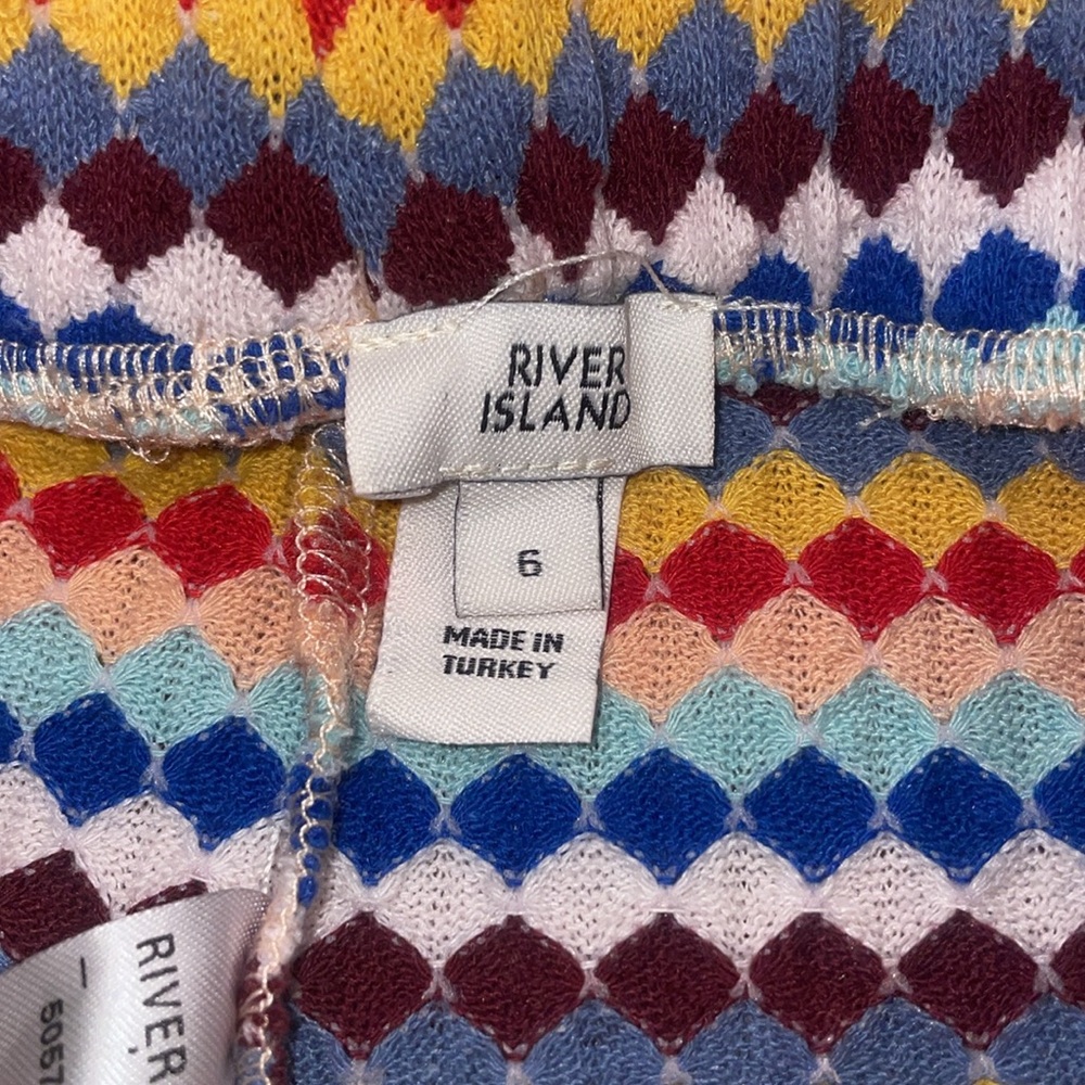 River Island Patterned Flared Pants - image 2